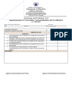 Monitoring and Evaluation Tool