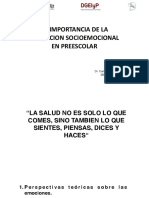 Importancia de Las Habilidades Socioemocionales en Preescolar