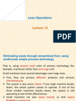 Lean Operations-Lecture 13