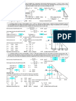 Depth Below GL (M) Pressure Intensity (KN/M)