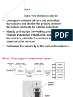 Topic 6 Sensors Learning Outcomes: at The End of This Topic, You Should Be Able To