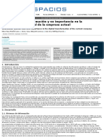 Los Sig y Su Importancia en La Transformacion Digital