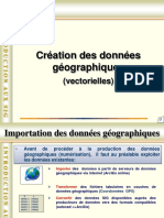 Création Données Géographiques