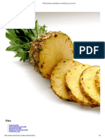 Piña (Ananás) - Propiedades y Beneficios para La Salud