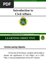 Introduction To Civil Affairs