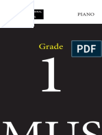 Piano GRADE 1 BOOK ISOM