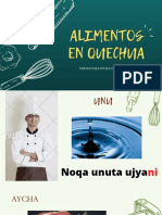 Alimentos en Quechua