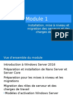 Module 1: Installation, Mise À Niveau Et Migration Des Serveurs Et Des Charges de Travail