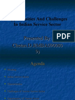 Opportunities and Challenges in Indian Service Sector