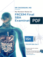 Frcem Sba Preparation Set 1