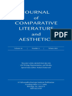 Journal of Comparative Literature and Aesthetics Vol. 44, No. 4, Winter 2021 (Special Issue On Life Writing)