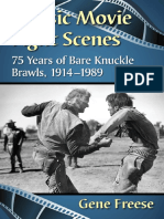 Classic Movie Fight Scenes - 75 Years of Bare Knuckle Brawls, 1914-1989 by Gene Freese