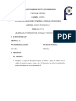 Práctica No.07 Obtención Del Dioxalato Cuprato de Potasio