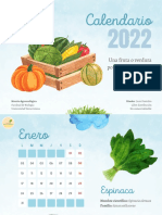 Calendario Huerto Agroecologico 2022