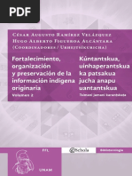 Fortalecimiento, Organización y Preservación de La Información Indigena Originaria V2m EIPE