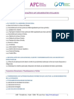 Programa Analitico - AFC - Syllbus AFC 2021