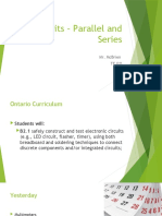 Circuits Series and Parallel