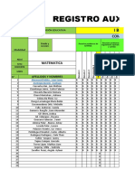 REGISTRO AUXILIAR DE PRIMARIA 1°a