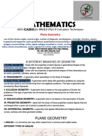 Day 8 Plane Geometry December 01 20212