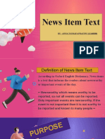 News Item Text