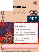 EDUC 101 - Semis Review Quiz)