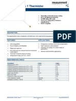 10K3A1 Series 1 Thermistor: Description