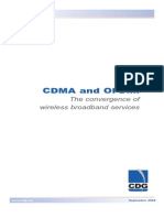 Cdma and Ofdm:: The Convergence of Wireless Broadband Services