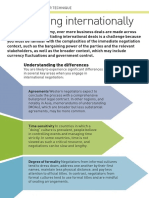 Negotiating Internationally: Understanding The Differences