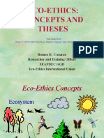 Eco-Ethics: Concepts and Theses