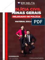 PC MG - Delegado de Polícia - Semana 06 - Simulado