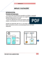 Empuje y Flotación