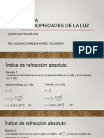 Ejemplos Propiedades de La Luz P1