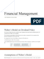 FM Dividend Policies