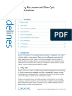 Corning Recommended Fiber Optic Test Guidelines - LAN-1561-AEN - PAGE 1