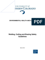 03 - 14 Welding Cutting and Braising Safety Guidelines