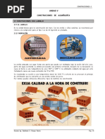 CONST-II Unid II Albañilería (2020-I)