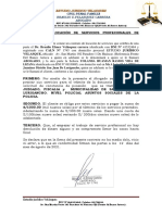 Contrato de Servicio de Abogados 2021