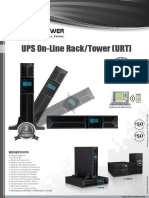 URT1 Rack Tower 110 KVA