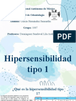 Hipersensibilidad Tipo 1. Alergia y Anafilaxia