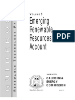 Emerging Renewable Resources Account: California Energy Commission