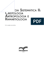 Teologia Sistemática II - Cristologia, Antropologia e Hamartiologia