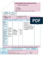 Sesiones de Robótica Educativa