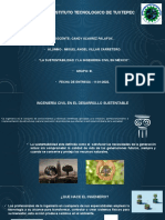 La Sustentabilidad y La Ingenieria Civil en Mexico