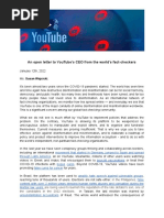 An Open Letter To YouTube's CEO From The World's Fact-Checkers (With Filipino Version)