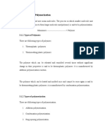 3.1 Polymer & Polymerization: 3.1.1 Types of Polymers