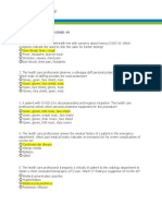 Care of The Patient With COVID-19 Test