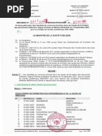 FR IDE 1 RESULTATS CONCOURS MINSANTE 2021