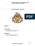 Mechatronics Lab Manual - (01!10!2020)