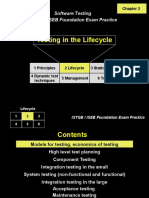 Testing in The Lifecycle: Software Testing ISTQB / ISEB Foundation Exam Practice