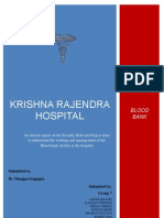 Krishna Rajendra Hospital: Blood Bank